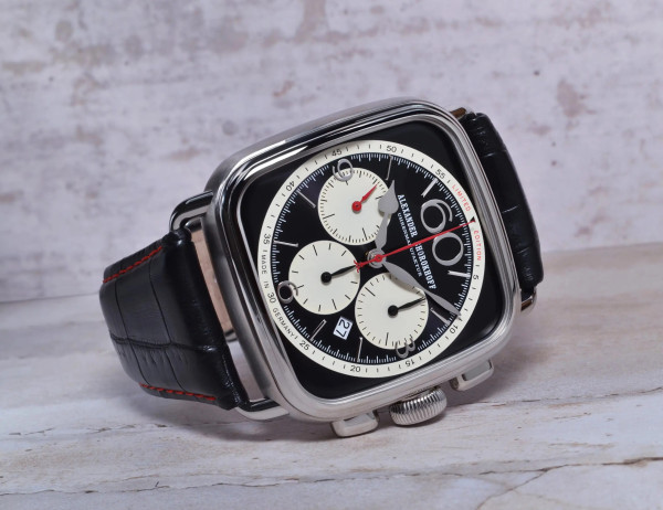 Часовник ALEXANDER SHOROKHOFF SQUARE&ROUND 44.5MM LIMITED EDITION 30PIECES