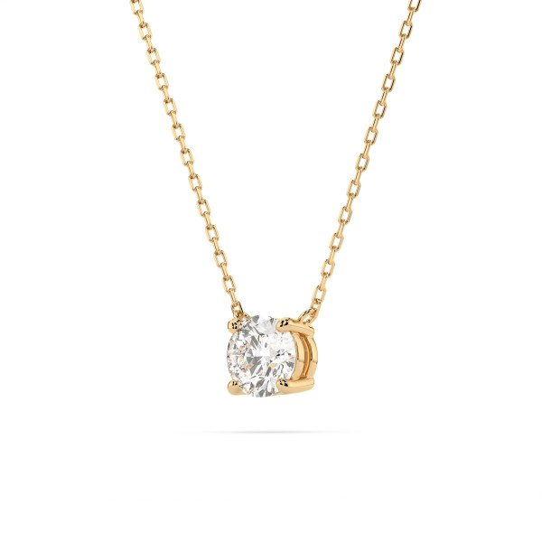 CARA Златно колие с диамант 0,40 ct GIA сертификат K104-10040Y