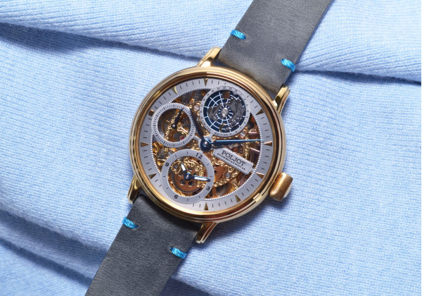 Часовник POLJOT INTERNATIONAL GLOBETROTTER HAND 43MM LIMITED EDITION 300PIECES
