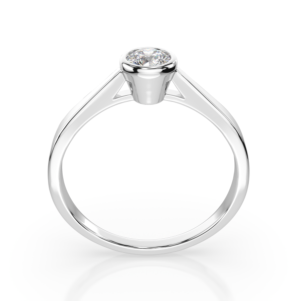 CARA Златен пръстен с диамант 0.3 Ct GIA сертификат K101-10010W
