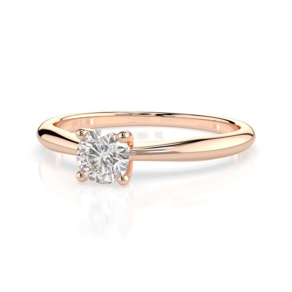 CARA Златен пръстен с диамант 0.30 ct GIA сертификат K101-10021R
