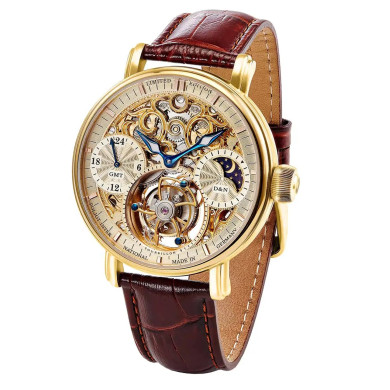 Часовник POLJOT INTERNATIONAL TOURBILLON SKELETON 43MM LIMITED EDITION 100PIECES