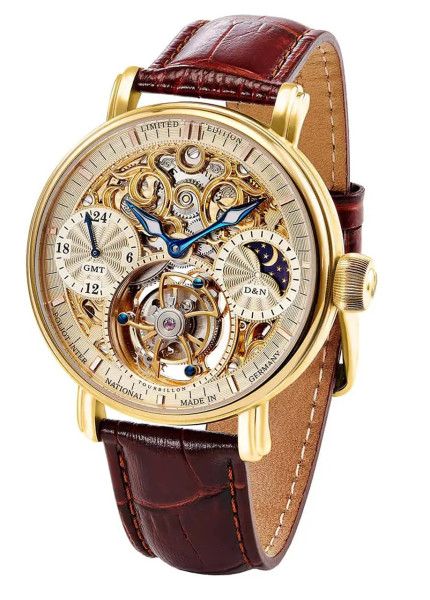 Часовник POLJOT INTERNATIONAL TOURBILLON SKELETON 43MM LIMITED EDITION 100PIECES