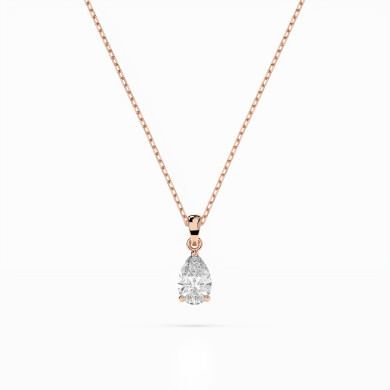 CARA Златно колие с диамант 0,30 ct GIA сертификат K104-10067R PAR