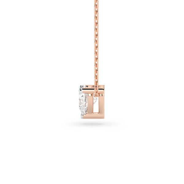 CARA Златно колие с диамант 0,30 ct GIA сертификат K104-10066R HT