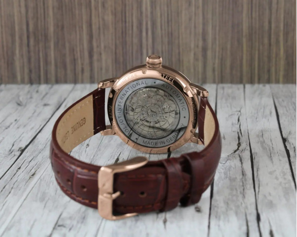 Часовник POLJOT INTERNATIONAL Jaros Open Heart 42MM LIMITED EDITION 100PCS