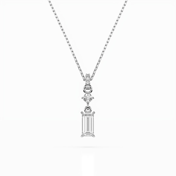 CARA Златно колие с диаманти 0,04+0,32 ct GIA сертификат K104-10071/3W (0,30)