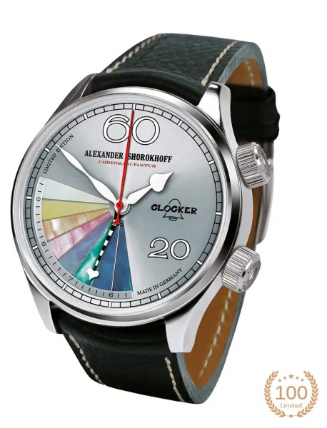 Часовник ALEXANDER SHOROKHOFF GLOCKER 43.5MM LIMITED EDITION 100PIECES