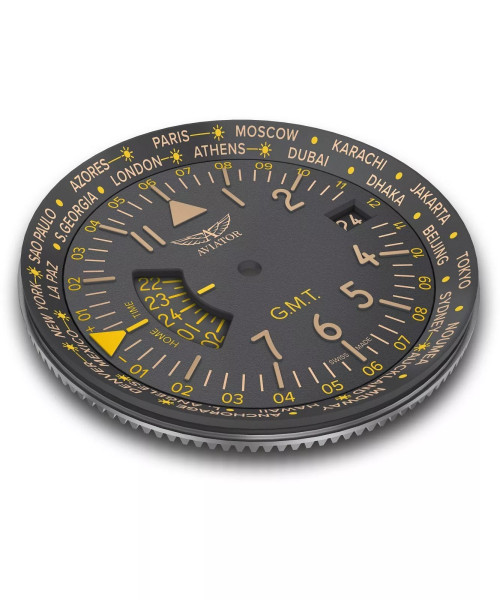 ЧАСОВНИК AVIATOR AIRACOBRA GMT 42.8MM