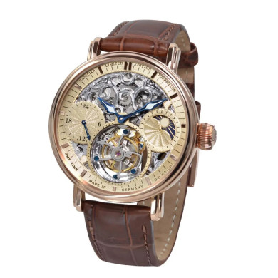 Часовник POLJOT INTERNATIONAL TOURBILLON SKELETON 43MM LIMITED EDITION 250PIECE