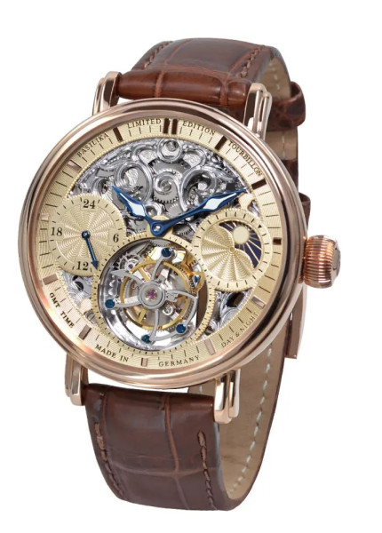 Часовник POLJOT INTERNATIONAL TOURBILLON SKELETON 43MM LIMITED EDITION 250PIECE