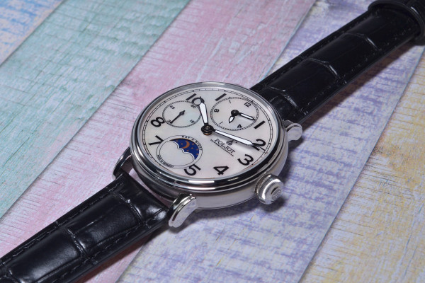 Часовник POLJOT INTERNATIONAL DOUBLETIMER 43MM