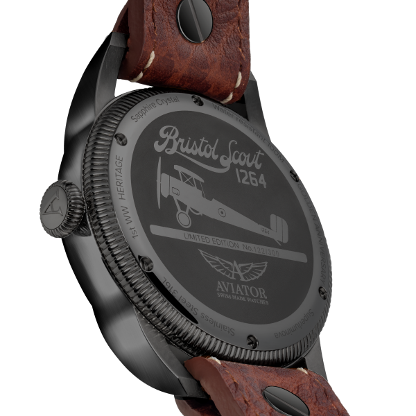 ЧАСОВНИК AVIATOR BRISTOL SCOUT 46MM