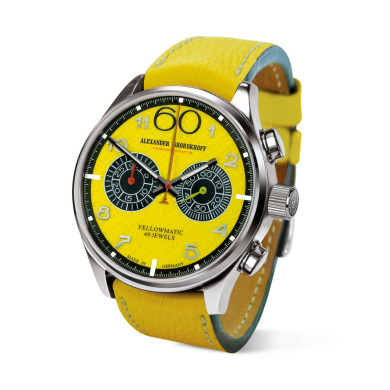 Часовник ALEXANDER SHOROKHOFF YELLOWMATIC 43.5MM