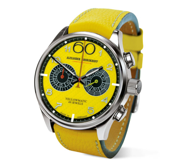 Часовник ALEXANDER SHOROKHOFF YELLOWMATIC 43.5MM