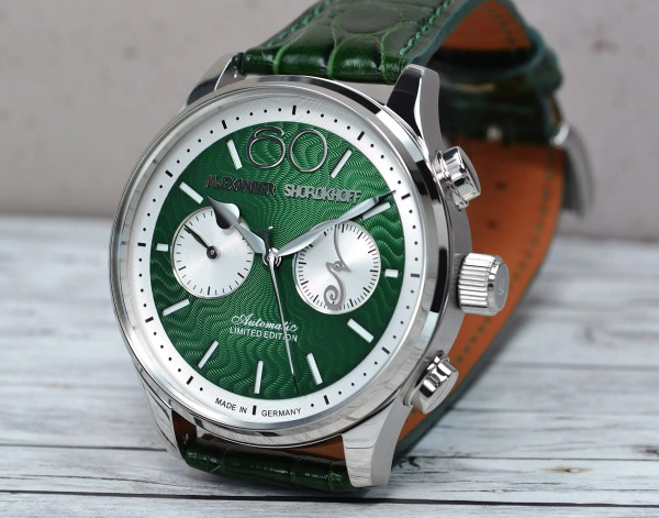 Часовник ALEXANDER SHOROKHOFF NEVA CHRONO 43.5MM LIMITED EDITION 100PCS