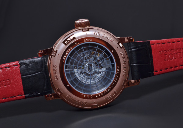 Часовник POLJOT INTERNATIONAL MICHAEL GORBATCHOV DAY&DATE AUTOMATIC 43MM LIMITED EDITION 250 PIECES MEN'S WATCH
