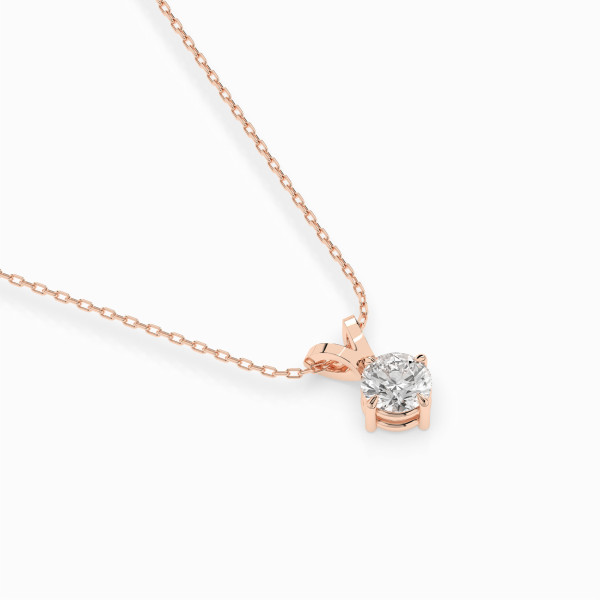 CARA Златно колие с диамант 0,30 ct GIA сертификат K104-10037R