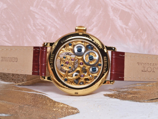 Часовник POLJOT INTERNATIONAL TOURBILLON SKELETON 43MM LIMITED EDITION 100PIECES