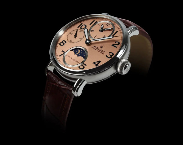 Часовник POLJOT INTERNATIONAL DOUBLETIMER 43MM