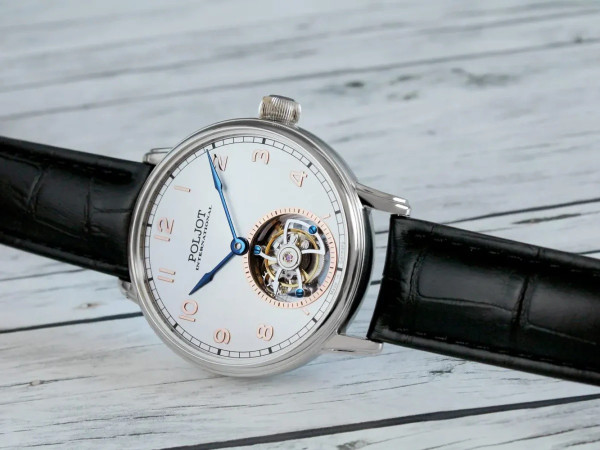 Часовник POLJOT INTERNATIONAL TOURBILLON 42MM LIMITED EDITION 100PCS