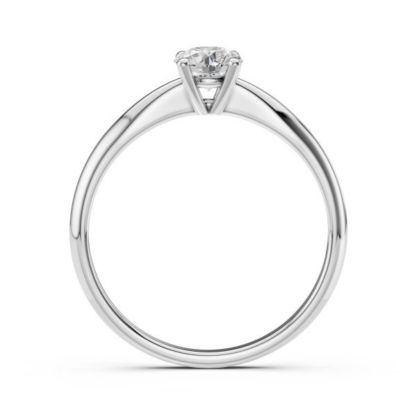 CARA Златен пръстен с диамант 0.50 ct GIA сертификат K101-10021W