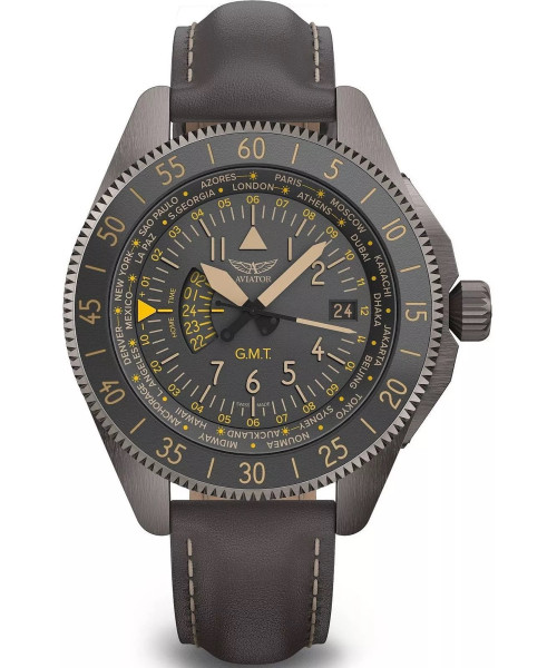 ЧАСОВНИК AVIATOR AIRACOBRA GMT 42.8MM