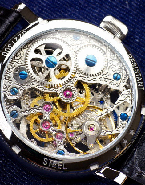 Часовник POLJOT INTERNATIONAL GLOBETROTTER 43MM LIMITED EDITION 300PIECES