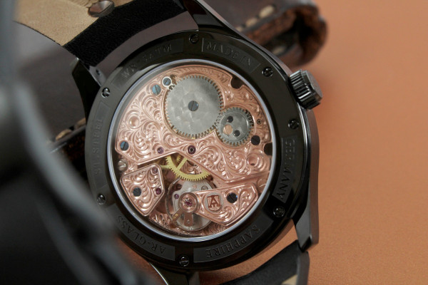 Часовник ALEKSANDER SHOROKHOFF NEVA BLACK 43,5MM LIMITED EDITION