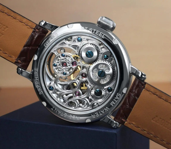 Часовник POLJOT INTERNATIONAL TOURBILLON SKELETON OSEM 43MM LIMITED EDITION 100PS