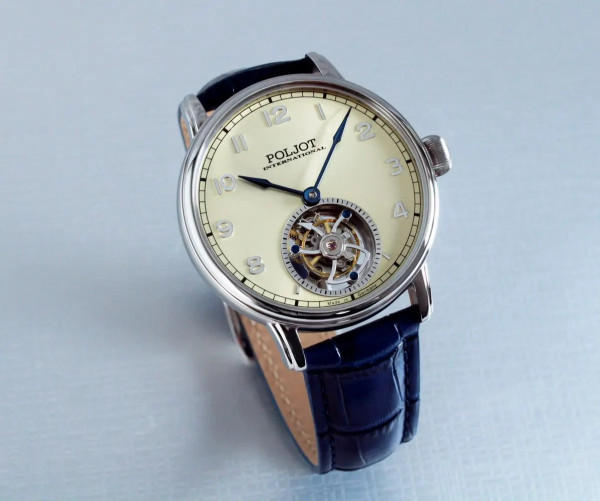 Часовник POLJOT INTERNATIONAL TOURBILLON 42MM LIMITED EDITION 100PCS