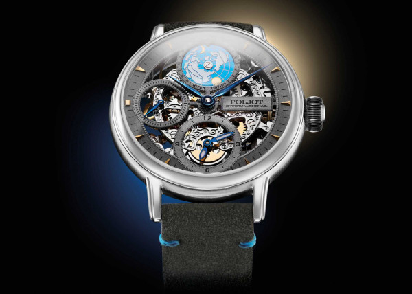 Часовник POLJOT INTERNATIONAL GLOBETROTTER 43MM LIMITED EDITION 300PIECES