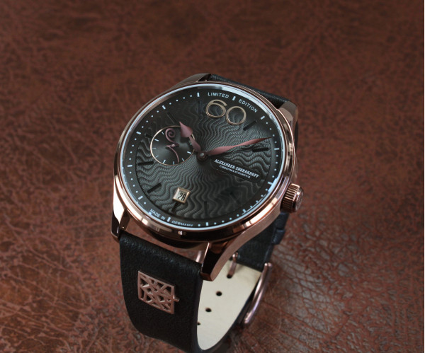 Часовник ALEKSANDER SHOROKHOFF NEVA BROWN 43.5MM LIMITED EDITION