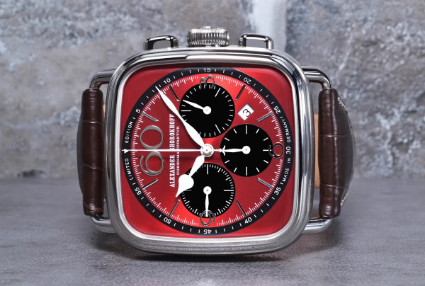 Часовник ALEXANDER SHOROKHOFF SQUARE&ROUND 44.5MM LIMITED EDITION 30PIECES ***