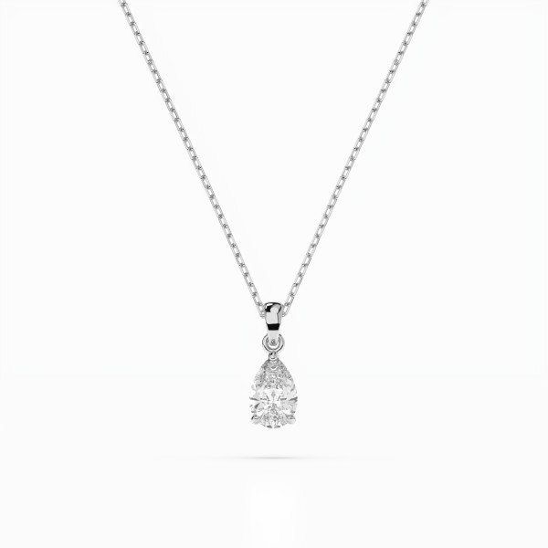CARA  Златно колие с диамант 0,30 ct GIA сертификат K104-10067W PAR