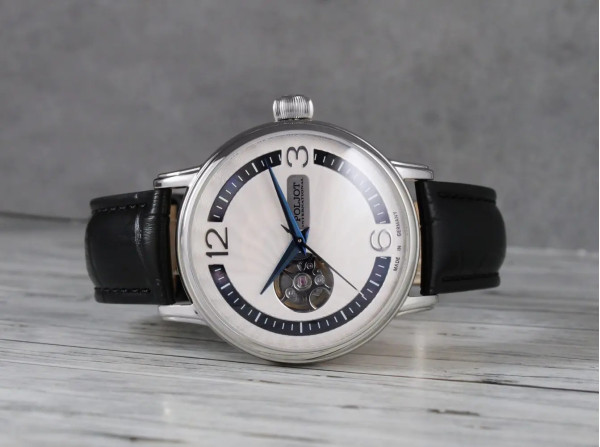 Часовник POLJOT INTERNATIONAL Jaros Open Heart 42MM LIMITED EDITION 100PCS
